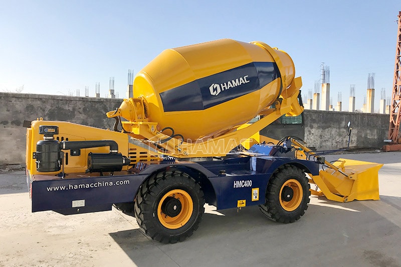 one-piece complete chassis cement truck for sale