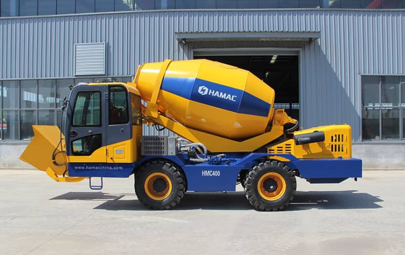 Self-loading Concrete Mixer For Sale Hamac in Philippines 