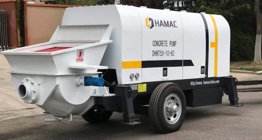 Diesel Concrete Pump(DHBT series) Hamac in Philippines 