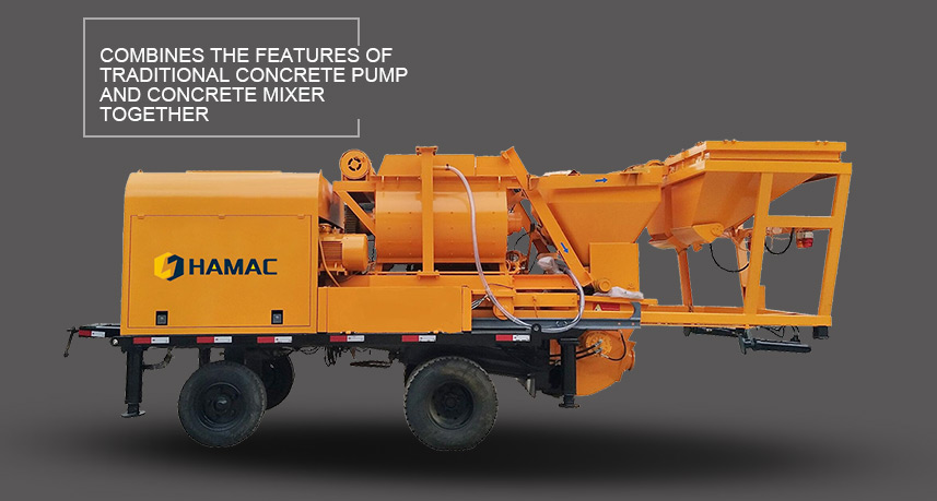 HBT25-L2 Concrete Mixer Pump Hamac in Philippines 