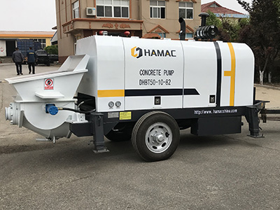 Diesel Concrete Pump Delivered