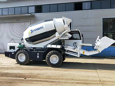 4m3 Self-loading Concrete Mixer Was Sent to Bargory