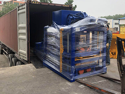 QT4-26 Block Machine,JS500 Mixer and Accessories Were Sent to National Capital Region