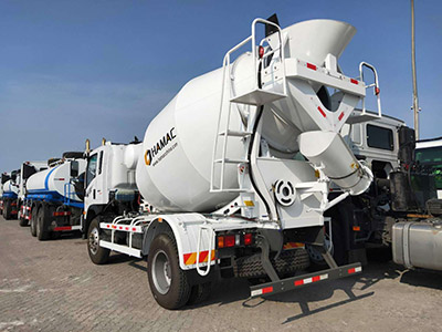 6m3 concrete transit mixer truck has been delivered to Davao Region
