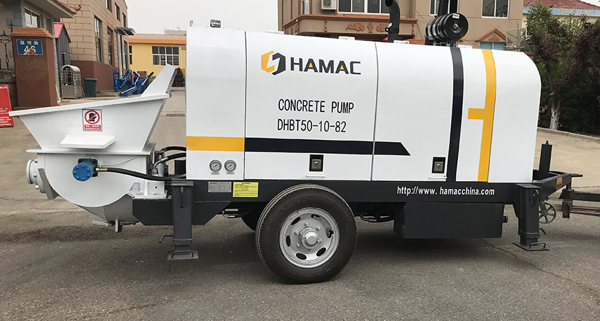 HBT/DHBT series Concrete Pump Hamac in Philippines 